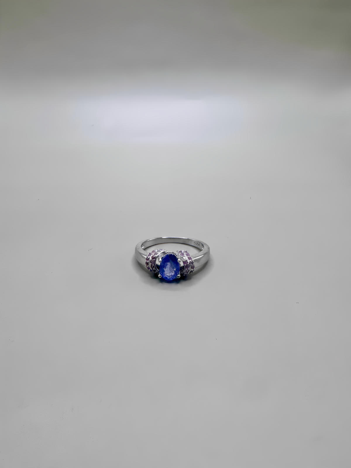 TANZANITE AND PINK SAPPHIRE SET