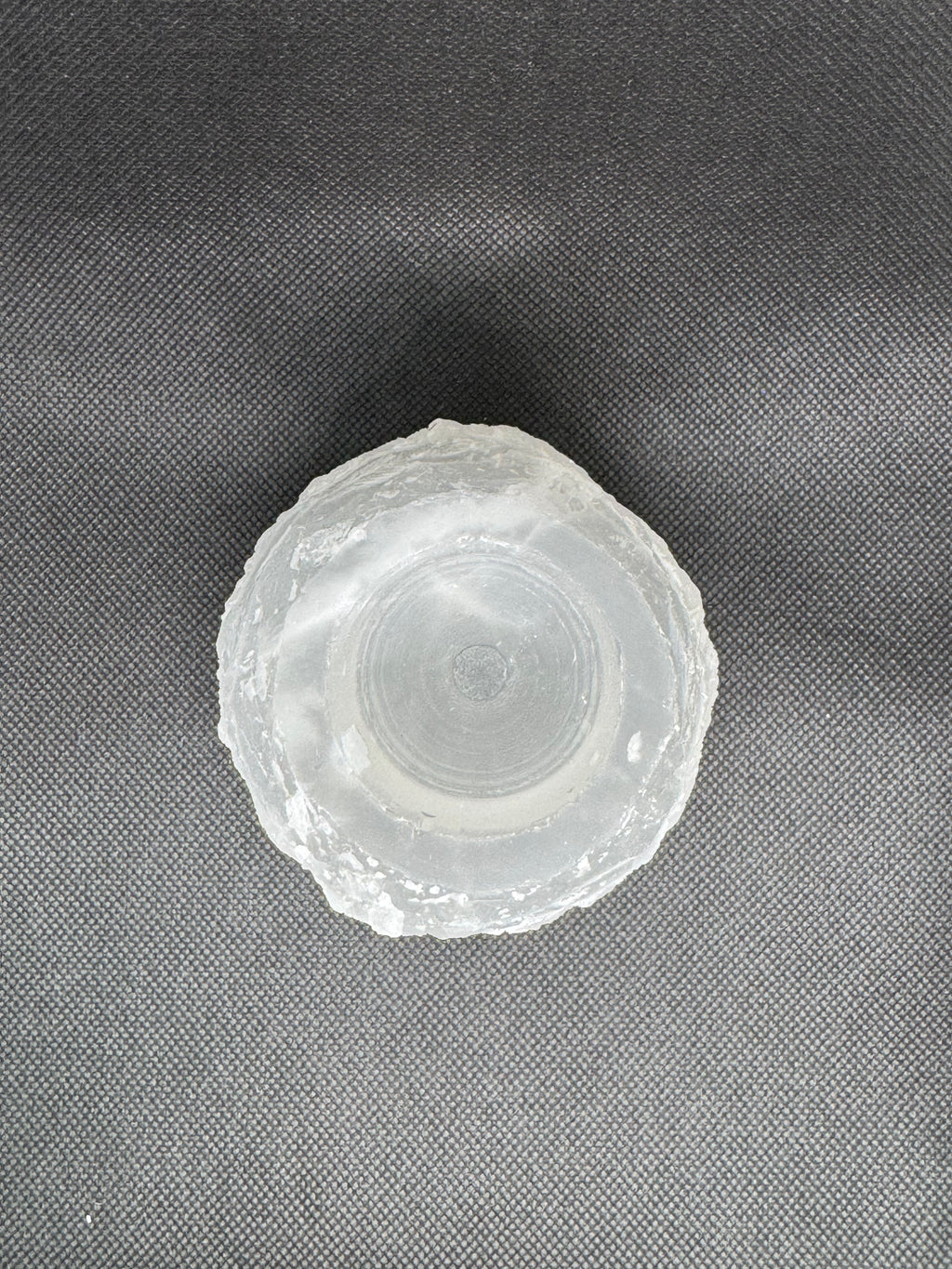 Selenite Candle Holder