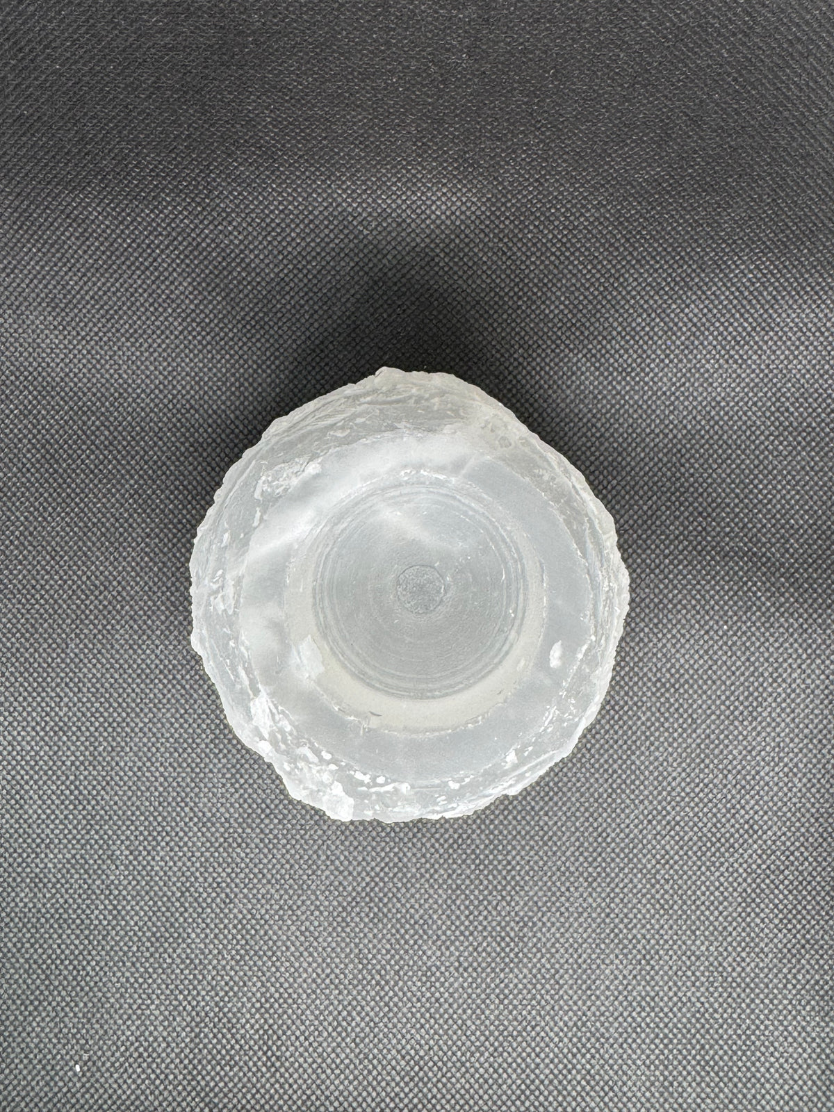 Selenite Candle Holder