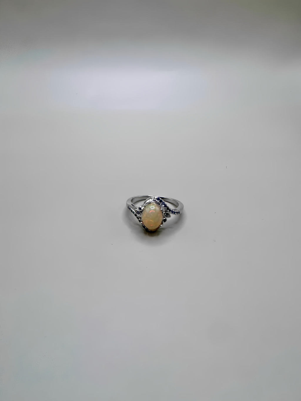 FIRE OPAL AND PINK SAPPHIRE SET