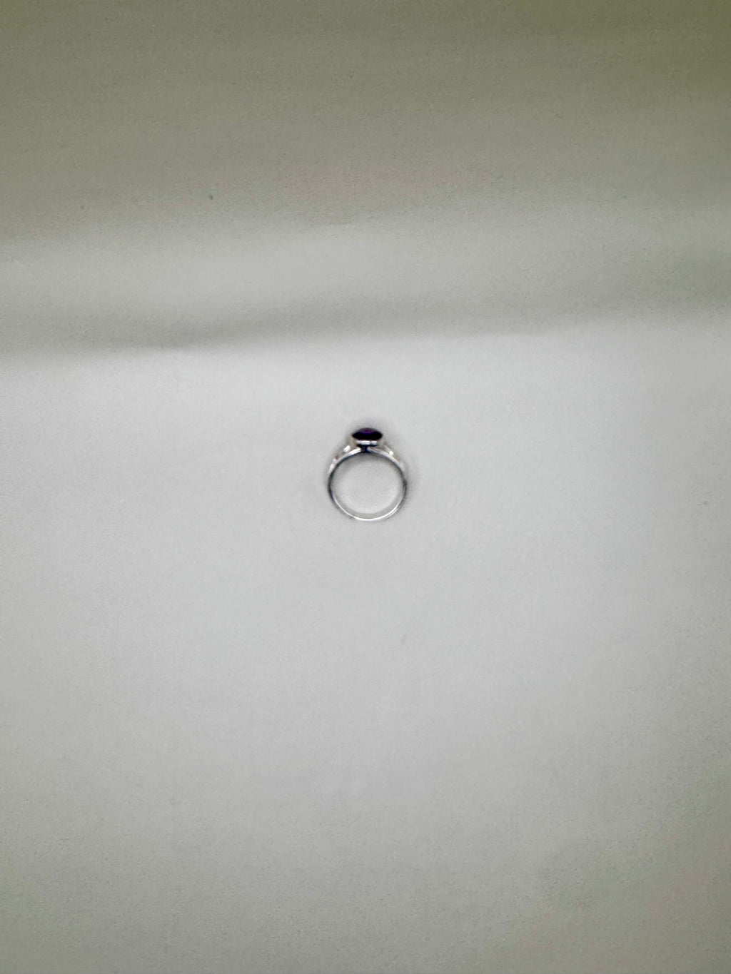AMETHYST OVAL RING
