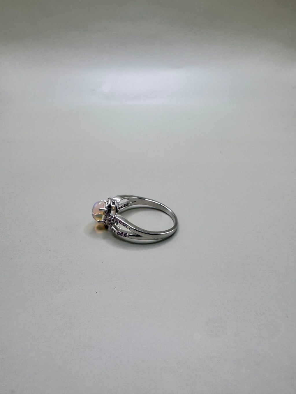 FIRE OPAL AND PINK SAPPHIRE SET