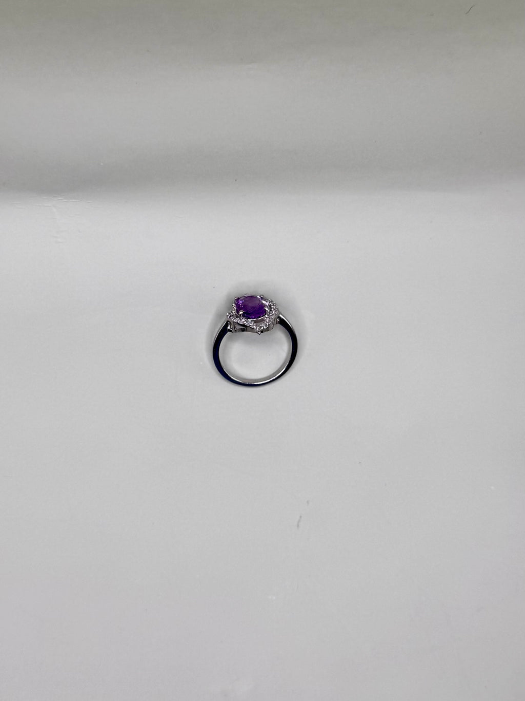 AMETHYST AND CLEAR QUARTZ SET