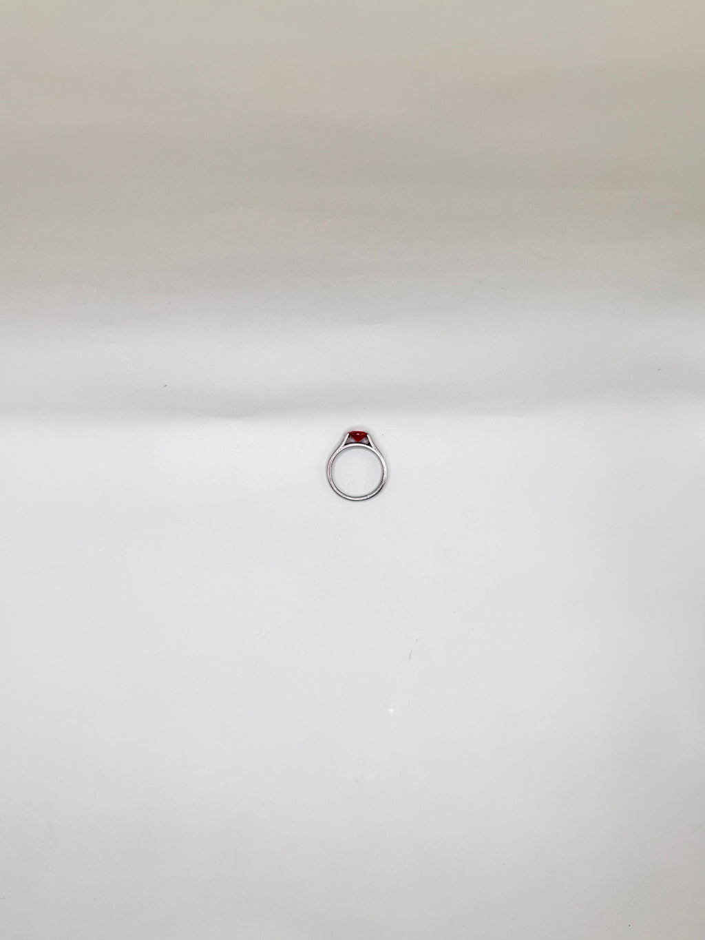 CARNELIAN SILVER RING