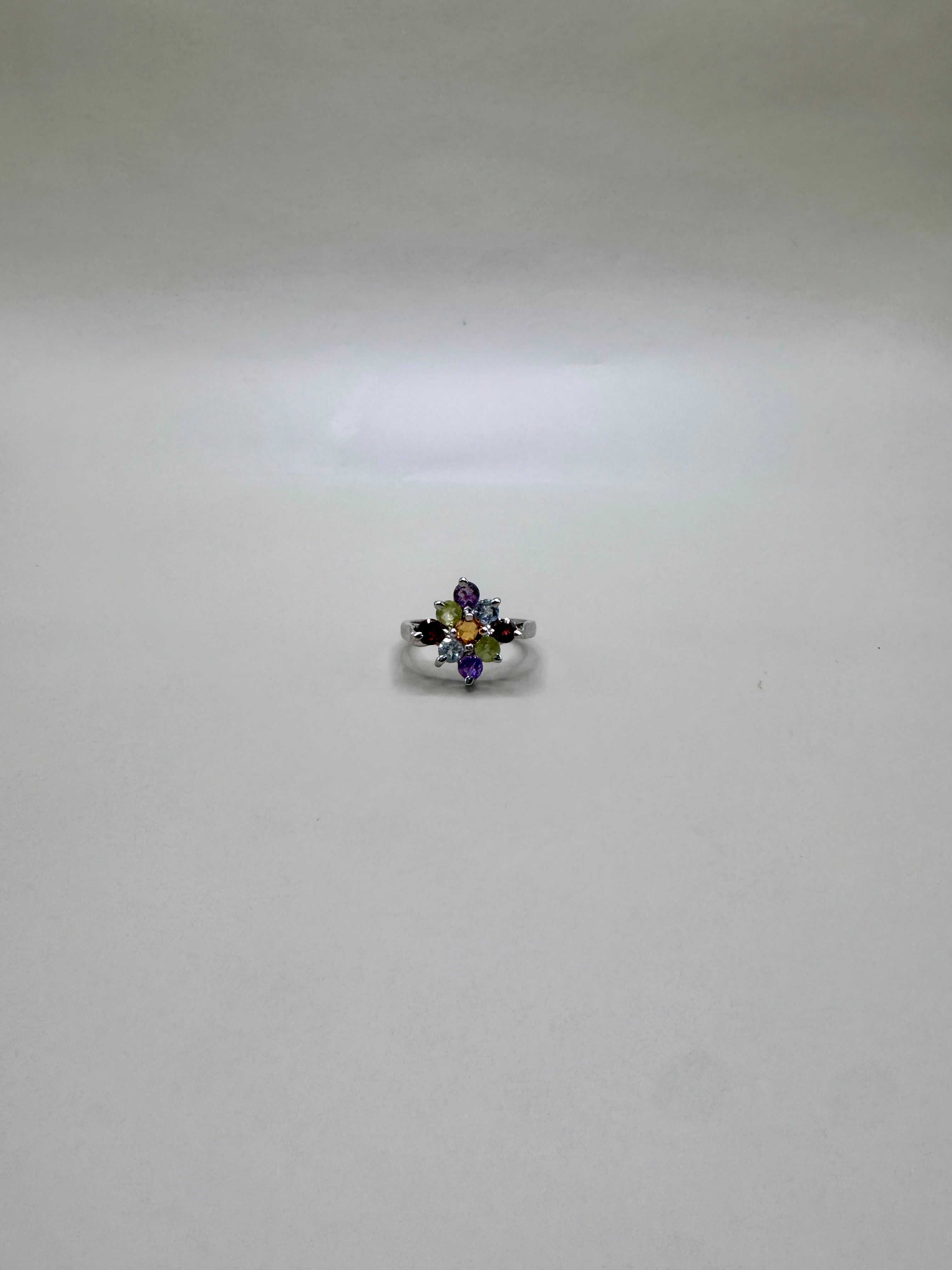 MULTI-GEM RING